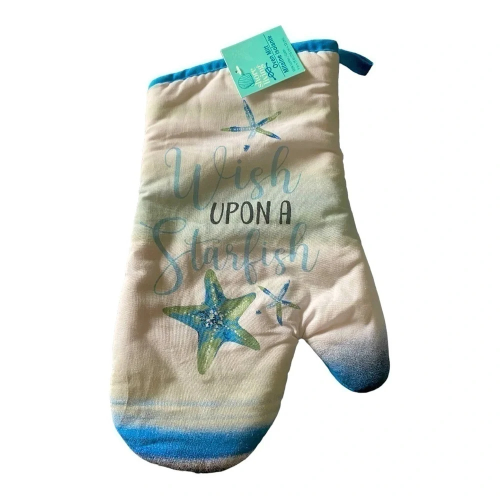 NWT-SHORE THING-KITCHEN TOERLS AND OVEN MITT
